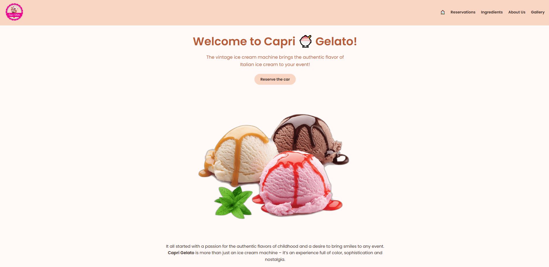 Capri Gelato